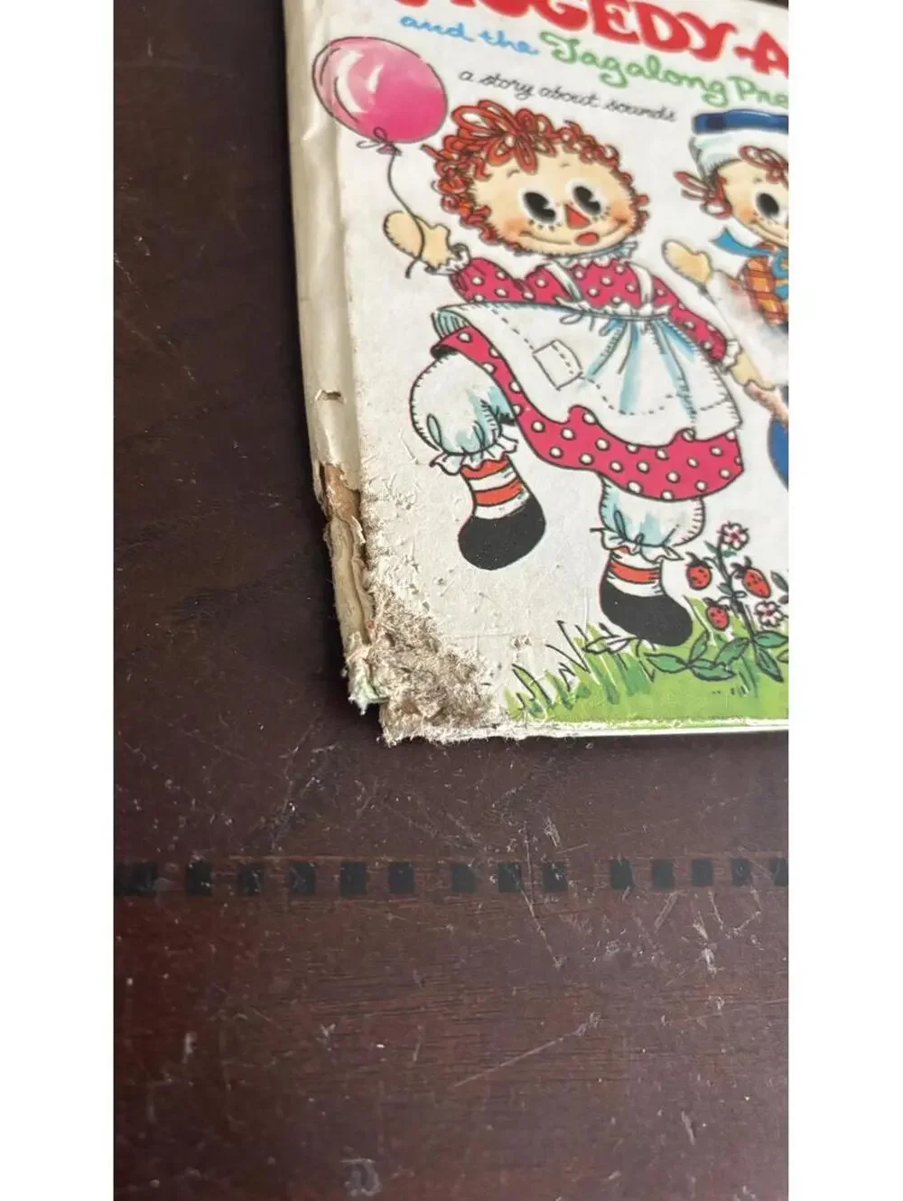 Raggedy Ann and the Tagalong Present - Vintage Children's Book